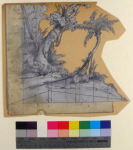 Design for a Stage Set at the Opéra, Paris MET 53.668.110