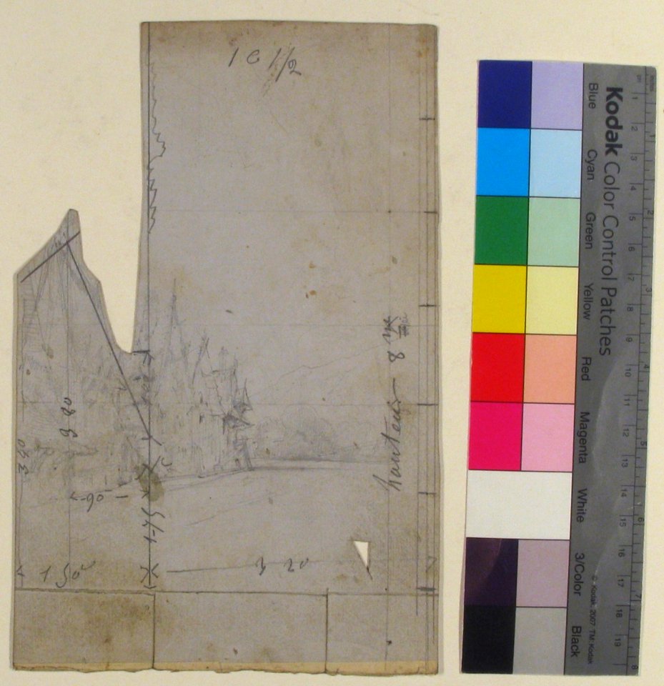 Design for a Stage Set at the Opéra, Paris MET 53.668.186