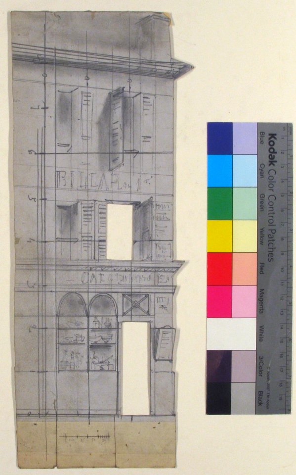 Design for a Stage Set at the Opéra, Paris MET 53.668.202