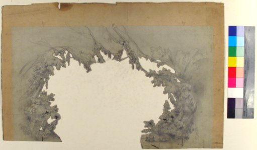 Design for a Stage Set at the Opéra, Paris MET 53.668.38