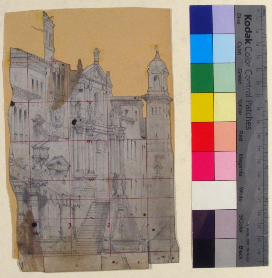 Design for a Stage Set at the Opéra, Paris MET 53.668.152