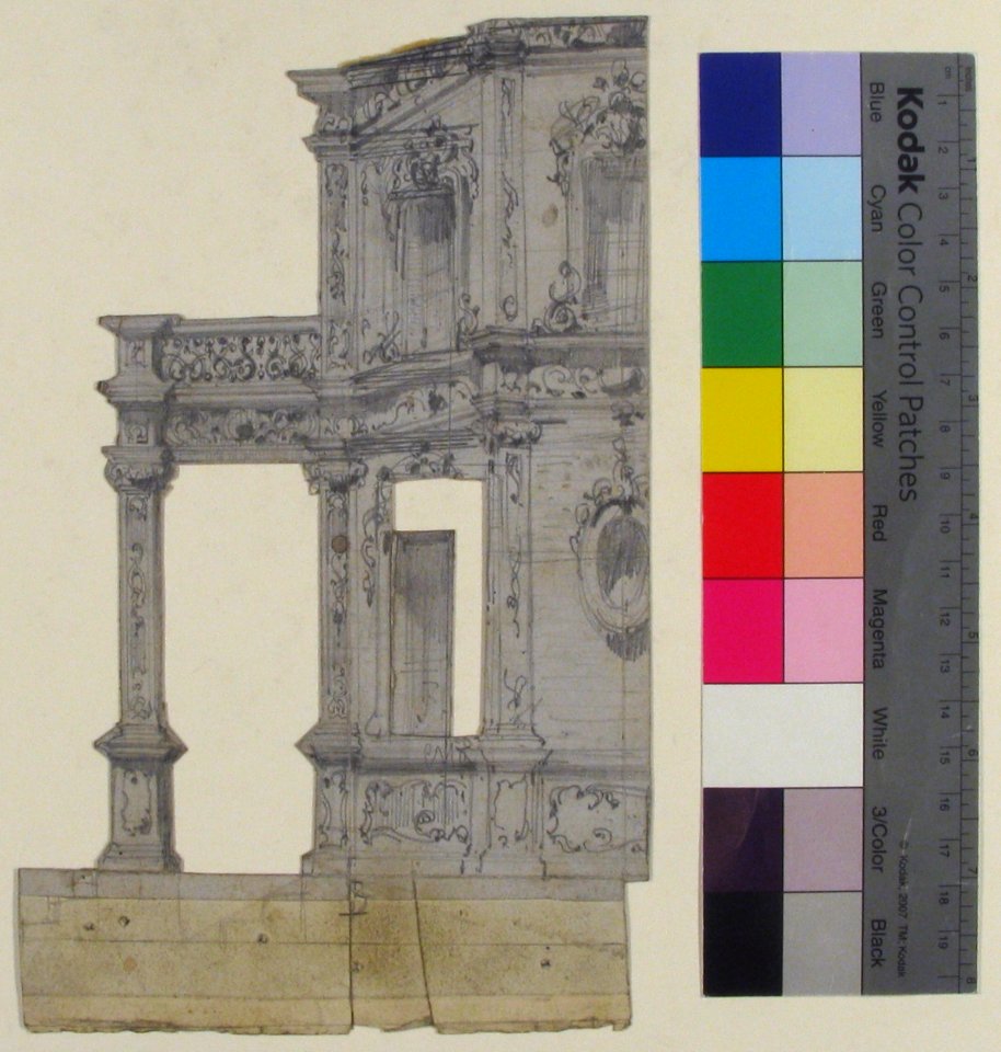 Design for a Stage Set at the Opéra, Paris MET 53.529.44