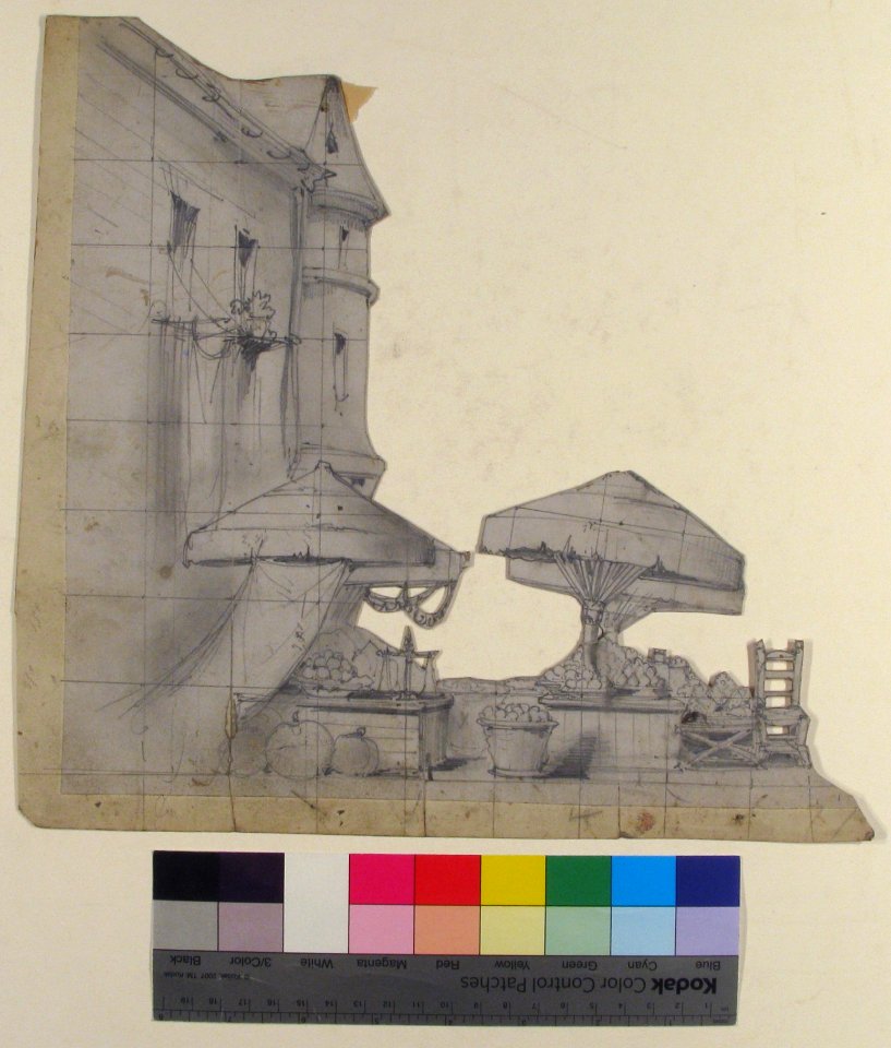 Design for a Stage Set at the Opéra, Paris MET 53.668.179