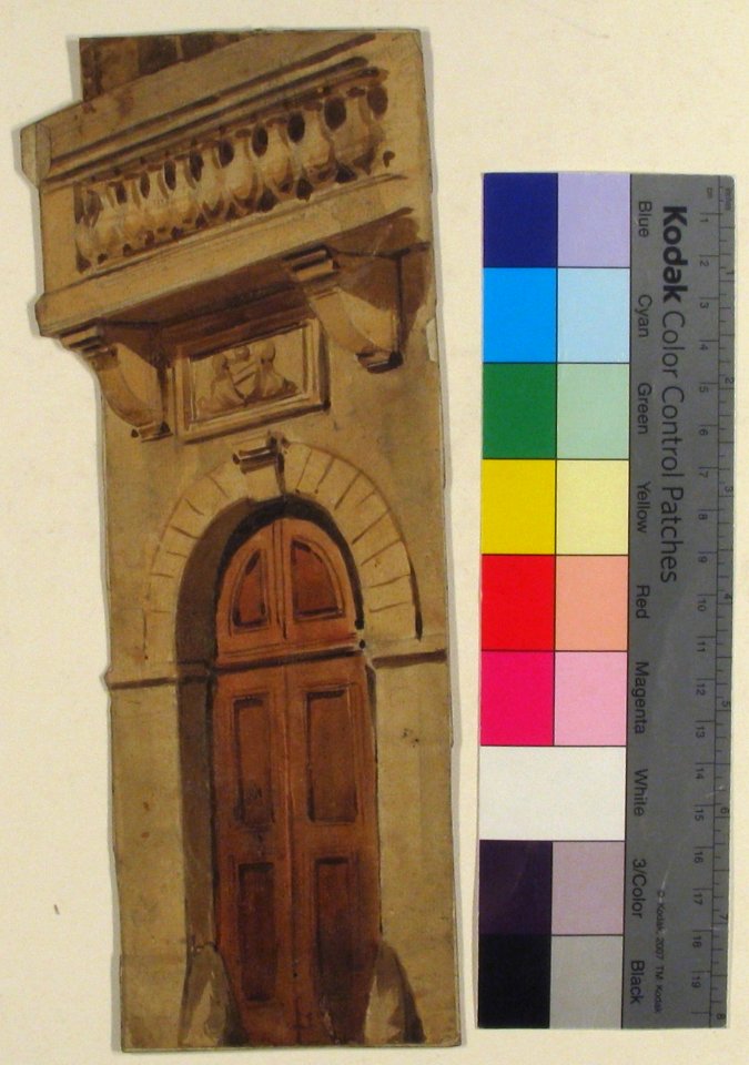 Design for a Stage Set at the Opéra, Paris MET 53.668.126