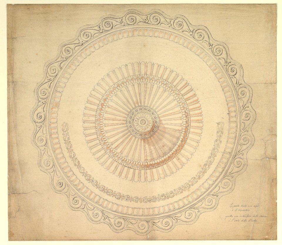 Design for a Porcelain Plate MET DP820687