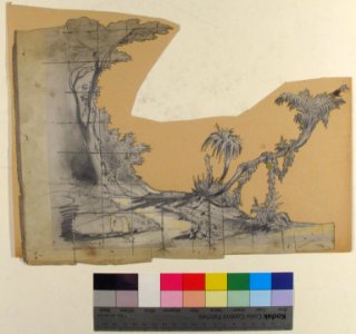 Design for a Stage Set at the Opéra, Paris MET 53.668.108