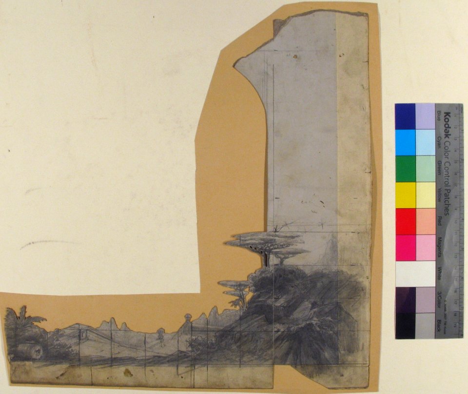 Design for a Stage Set at the Opéra, Paris MET 53.668.210