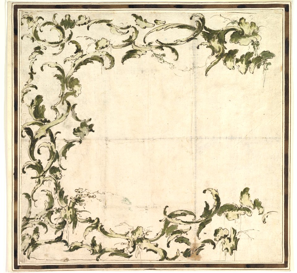 Design for a Framing Motif MET DP820516