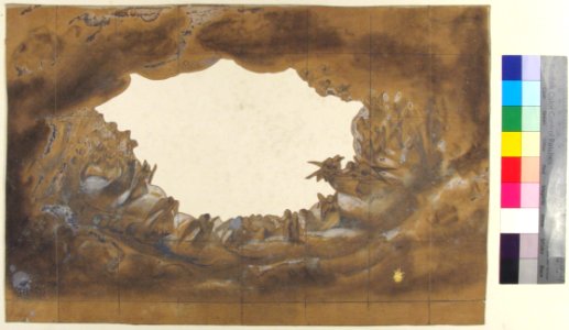 Design for a Stage Set at the Opéra, Paris MET 53.668.52