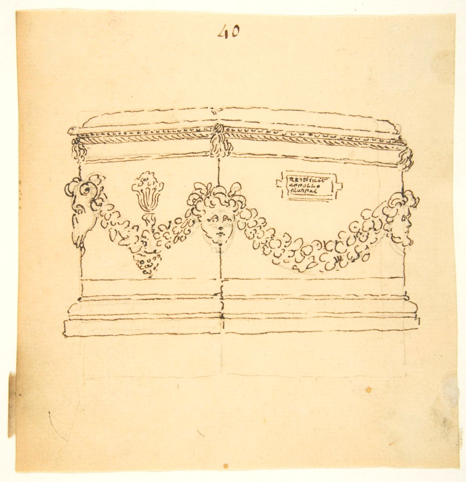 Design for a Funerary Monument MET DP812623