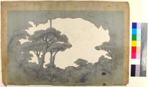 Design for a Stage Set at the Opéra, Paris MET 53.668.33
