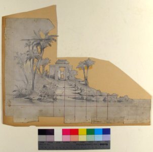 Design for a Stage Set at the Opéra, Paris MET 53.668.147