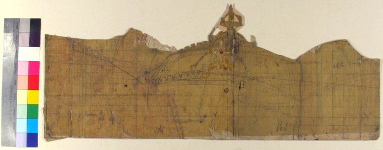 Design for a Stage Set at the Opéra, Paris MET 53.668.121