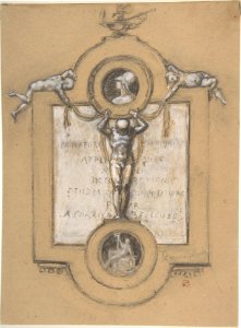 Design for a Frontispiece MET DP805564