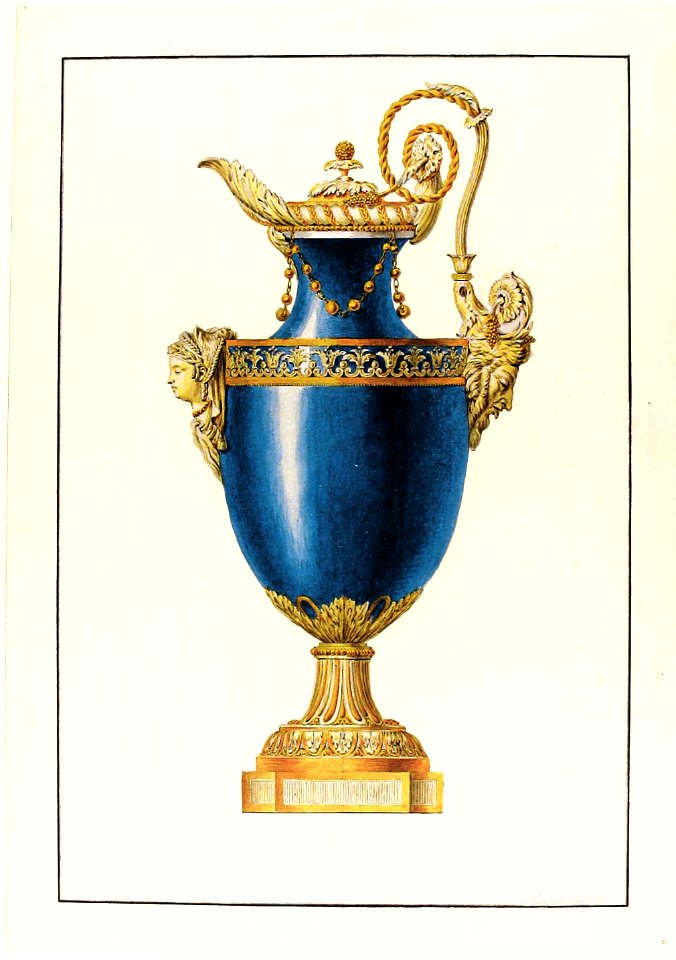 Design for a Gilt Bronze Ewer MET 1 23R3 34I