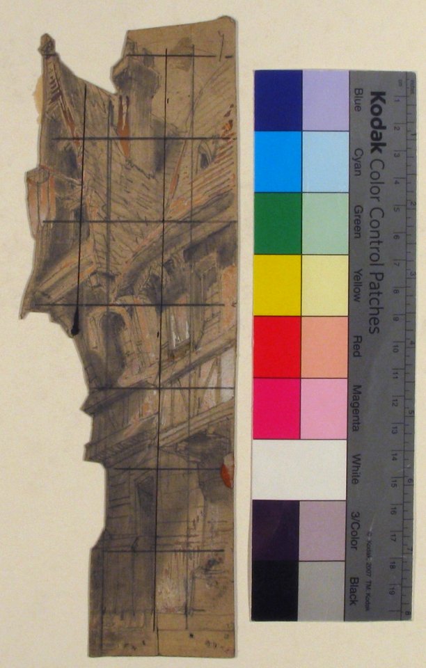 Design for a Stage Set at the Opéra, Paris MET 53.529.33