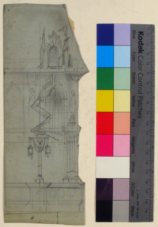 Design for a Stage Set at the Opéra, Paris MET 53.529.46