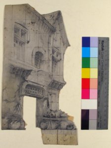 Design for a Stage Set at the Opéra, Paris MET 53.529.30