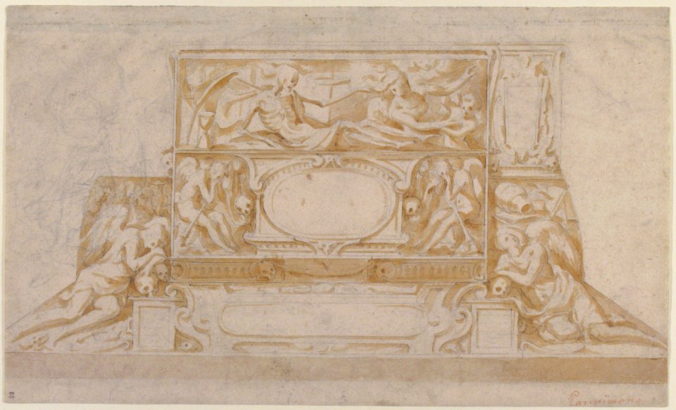 Design for a Funerary Monument MET 61.547