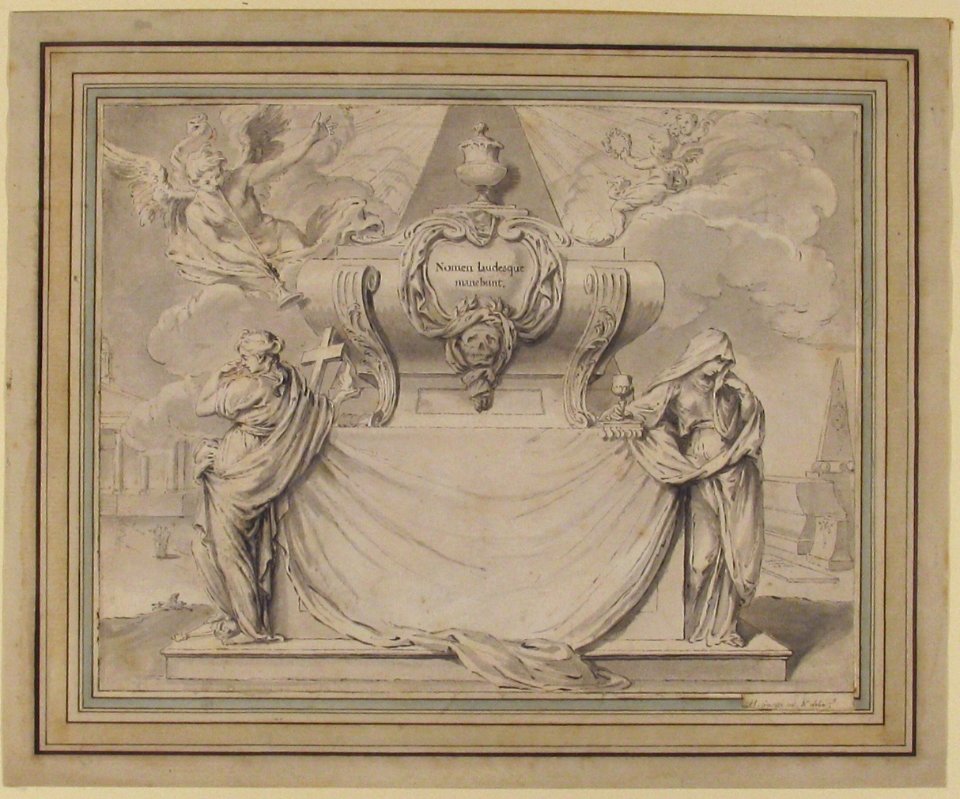 Design for a Funeral Ticket MET 1971.513.91