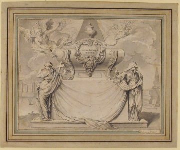 Design for a Funeral Ticket MET 1971.513.91