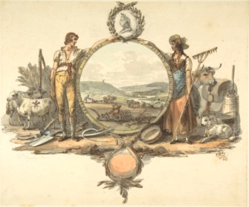 Design for a Frontispiece MET DP800800