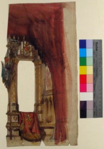 Design for a Stage Set at the Opéra, Paris MET 53.529.52