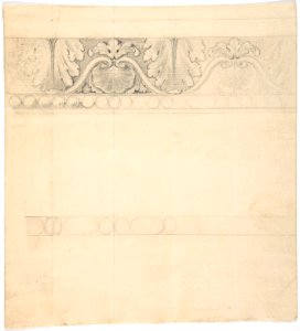 Design for a Frieze with Acanthus and Shell MET DP806339