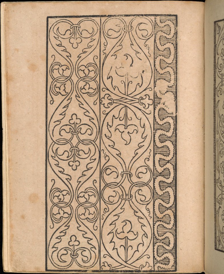 Ein new Modelbuch..., page 3 (recto) MET DP363374