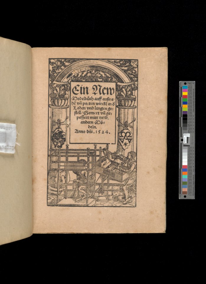 Ein new Modelbuch..., title page (recto) MET DP363975
