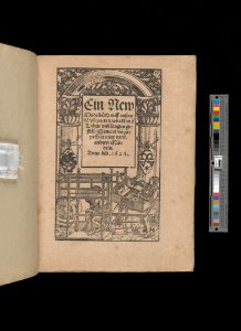 Ein new Modelbuch..., title page (recto) MET DP363975