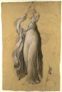 Drapery Study for 'Castor and Pollux Freeing Helen' MET DP119727