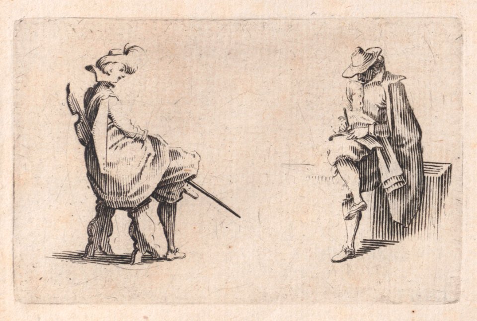 Deux Personnages Assis (Two Seated People) Met DP890472