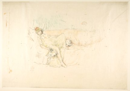 Draped Figure Reclining MET DP814201