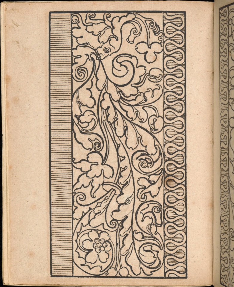 Ein new Modelbuch..., page 2 (recto) MET DP363370