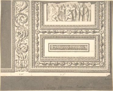 Detail of Ceiling, Palazzo Massimi MET DP805625