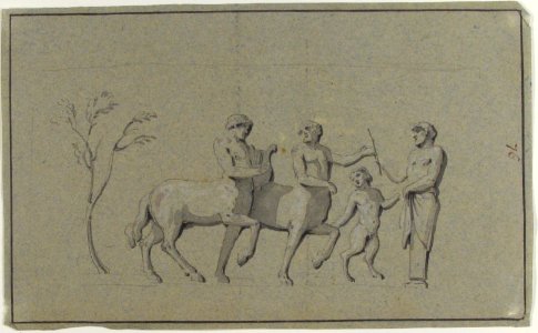 Drawing of Group of Centaurs MET 63.712.22