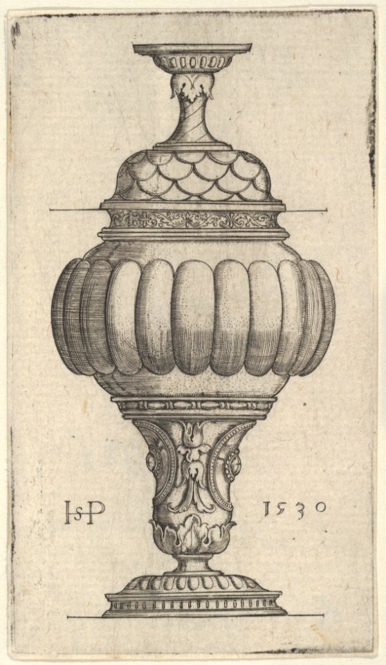 Double Goblet with Oval Decorations MET DP837079