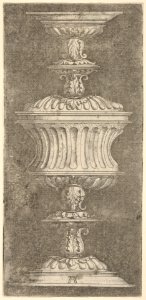 Double Goblet with Flutes and Acanthus-Leaves MET DP833098