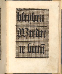 Ein ney Furmbüchlein, Page 4, recto MET DP363257
