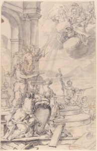 Drawing for a Frontispiece MET 49.116.24