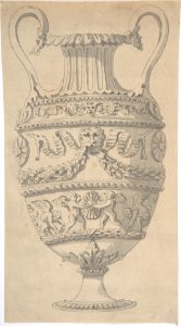 Drawing of an Urn MET DP808825