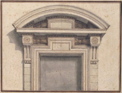 Drawing for a Door Frame MET 35.73.26 RECTO