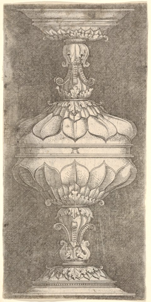 Double Goblet with Flat Leaves MET DP833101