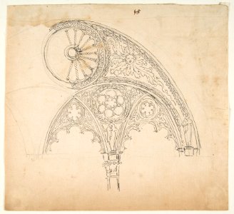 Drawing After an Architectural Fragment MET DP812708