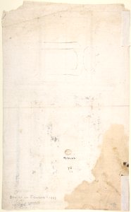 Drawing for a Wall-Decoration MET DP803216