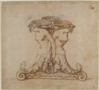 Drawing of a Fountain MET 58.627.2