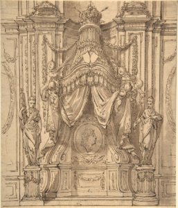 Drawing for a Palace Decoration MET DP803024