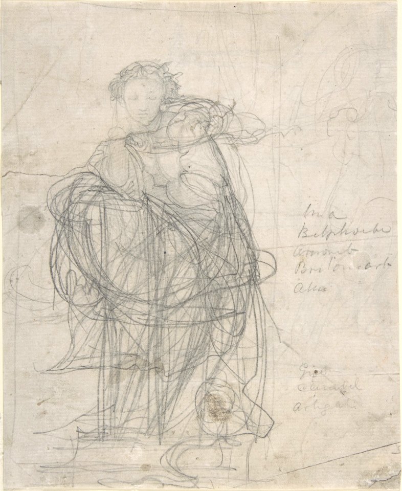 Drawing for Spencer's Fairie Queene MET DP805077