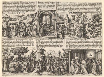 Different Scenes from the Gospels and from Acta Aposotolorum MET DP835700